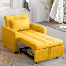 Load image into Gallery viewer, 3 in 1 Sofa Bed-Yellow
